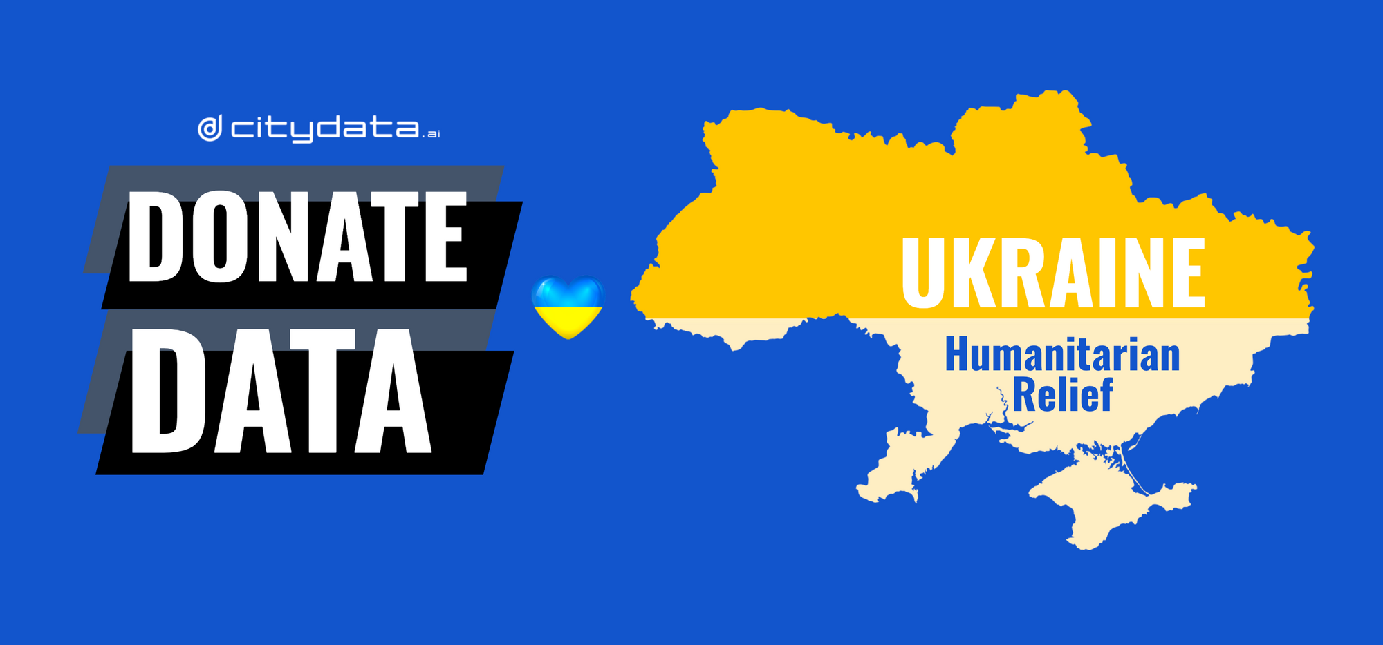 Donate Your Data for Ukraine Crisis Relief
