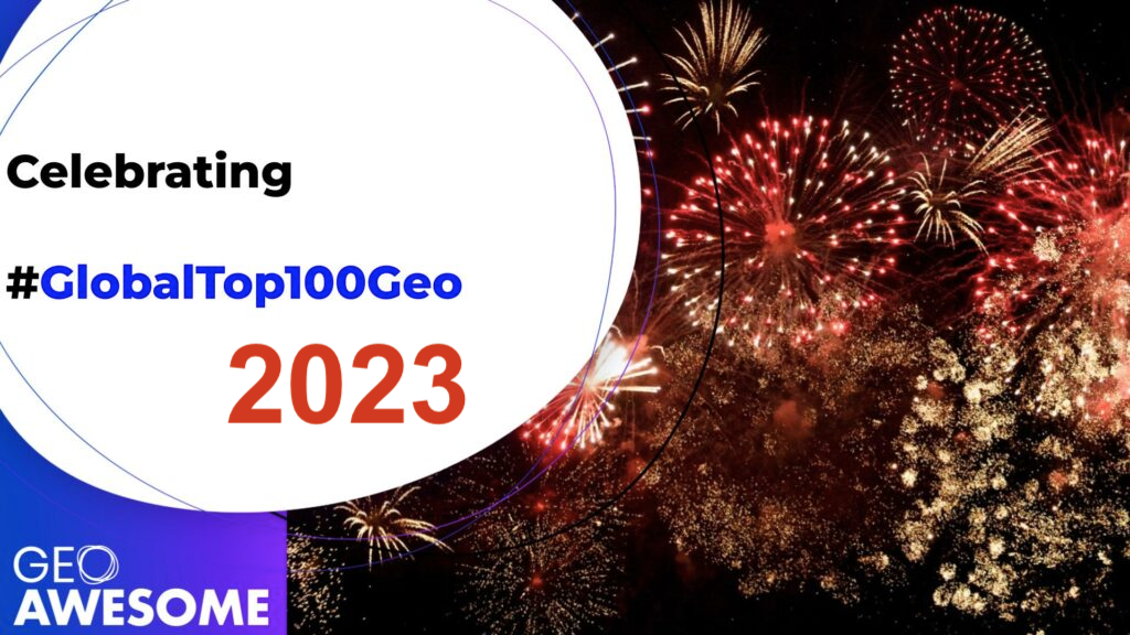 Top 100 Geoawesome companies for 2023